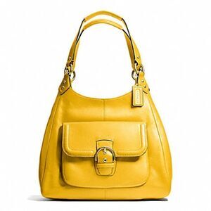 Coach Yellow Campbell Shoulder Bag